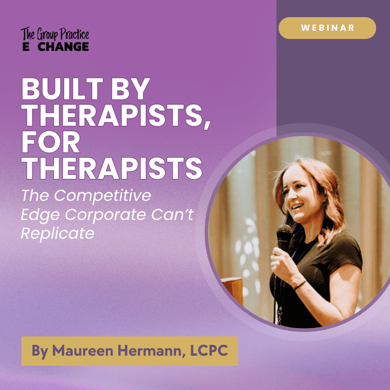 Built By Therapists For Therapists