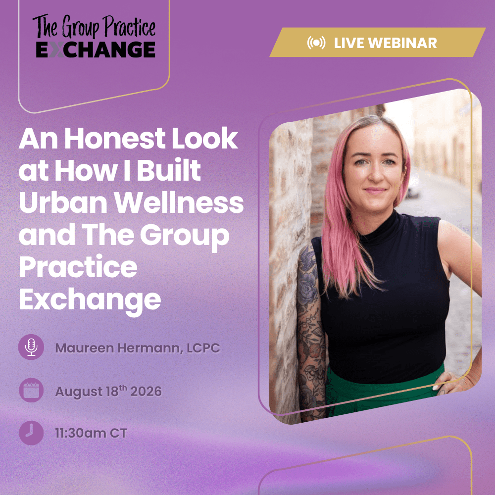 Honest Look At How I Built Urban Wellness And The Group Practice Exchange